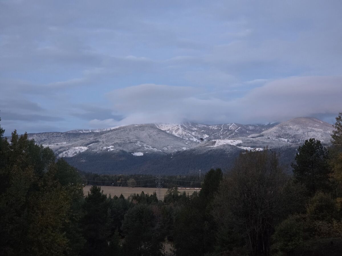 Schweitzer Mountain view from property